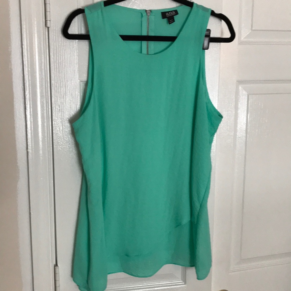 Aqua color tank